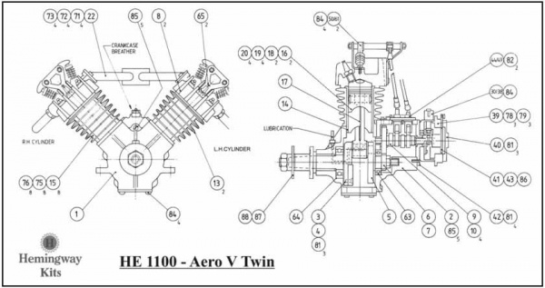 The Aero V-Twin - Drawings & Notes