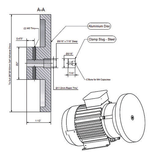 Worden Mk3 - 6 '' Linisher Attachment